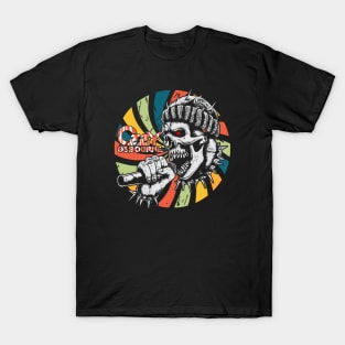 circle retro punk T-Shirt